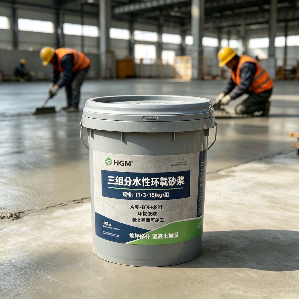绥棱三组份水性环氧砂浆